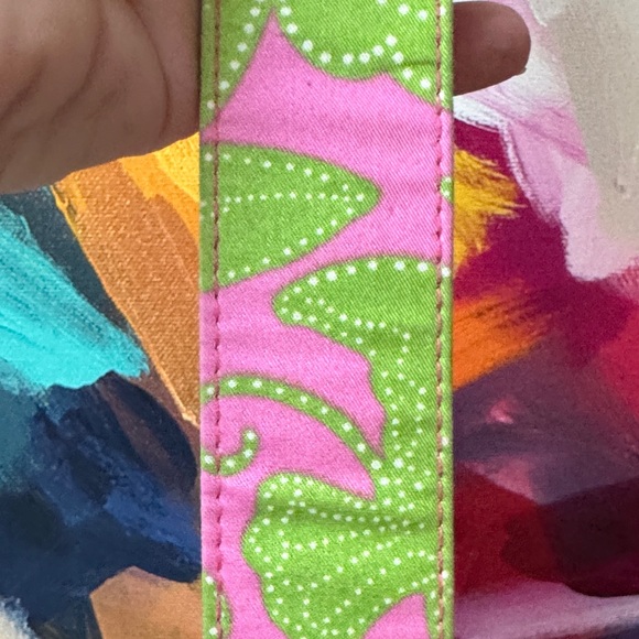 Lilly Pulitzer Green and Pink Belt 40" - Picture 5 of 8